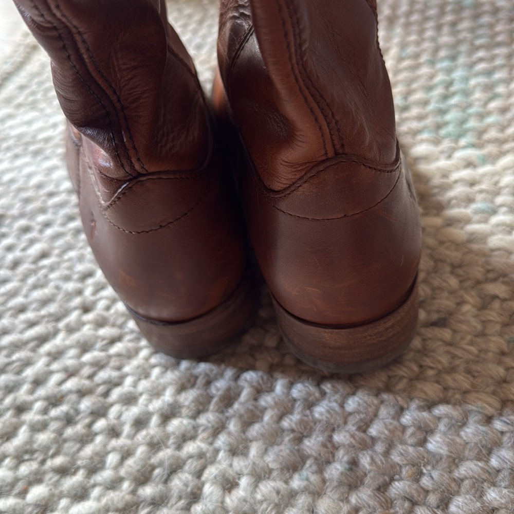 Frye Melissa Congac leather boots, size 7 - Picture 13 of 14